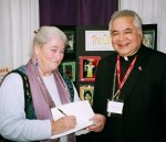 Bishop Zavala and&nbsp;Megan